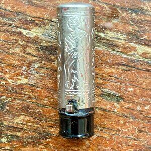 Antique Vintage 1920s 1930s USA Tattoo Bare Breasted Hula Girl Lipstick Tube